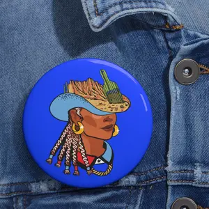 "Cowboy Club" Pin Button