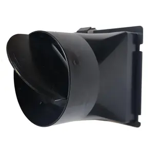 Duct Connector with Damper for SNP Series Bathroom Ventilation