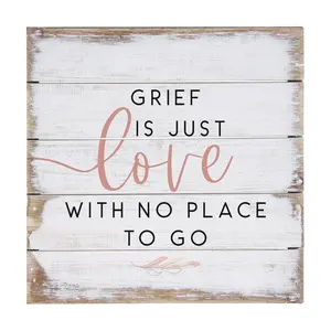 Sincere Surroundings. 8" Grief Is Love. PalletPetite.