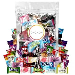 Dagaon - Japanese Candy - 40 Pieces. Assortment of Hard Candy, Gummy, and Tafffy from Japan. Variety of Long Lasting Flavors. Individually Wrapped for Freshness.