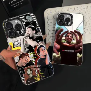 Mike S-Shinoda Musician Phone Case For iPhone 16,15,14,13,12,11,Pro,Max,Plus,Mini,XS,SE Anti Fall Black Matte Hard Bumper