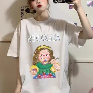 Alexander Doll Graphic Tee - Quirky & Colorful Lightweight Casual T-Shirt with Bold "ALEXANDER" Text, Available in White, Perfect for Streetwear Style - Womenswear, Blue, Love, Comfort, Top, Statement, Fit