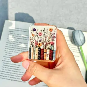 Magnetic phone grip, Embroidered Kindle Grip, bookish phone grip, magsafe kindle grip, Kindle Accessories, acotar ereader grip