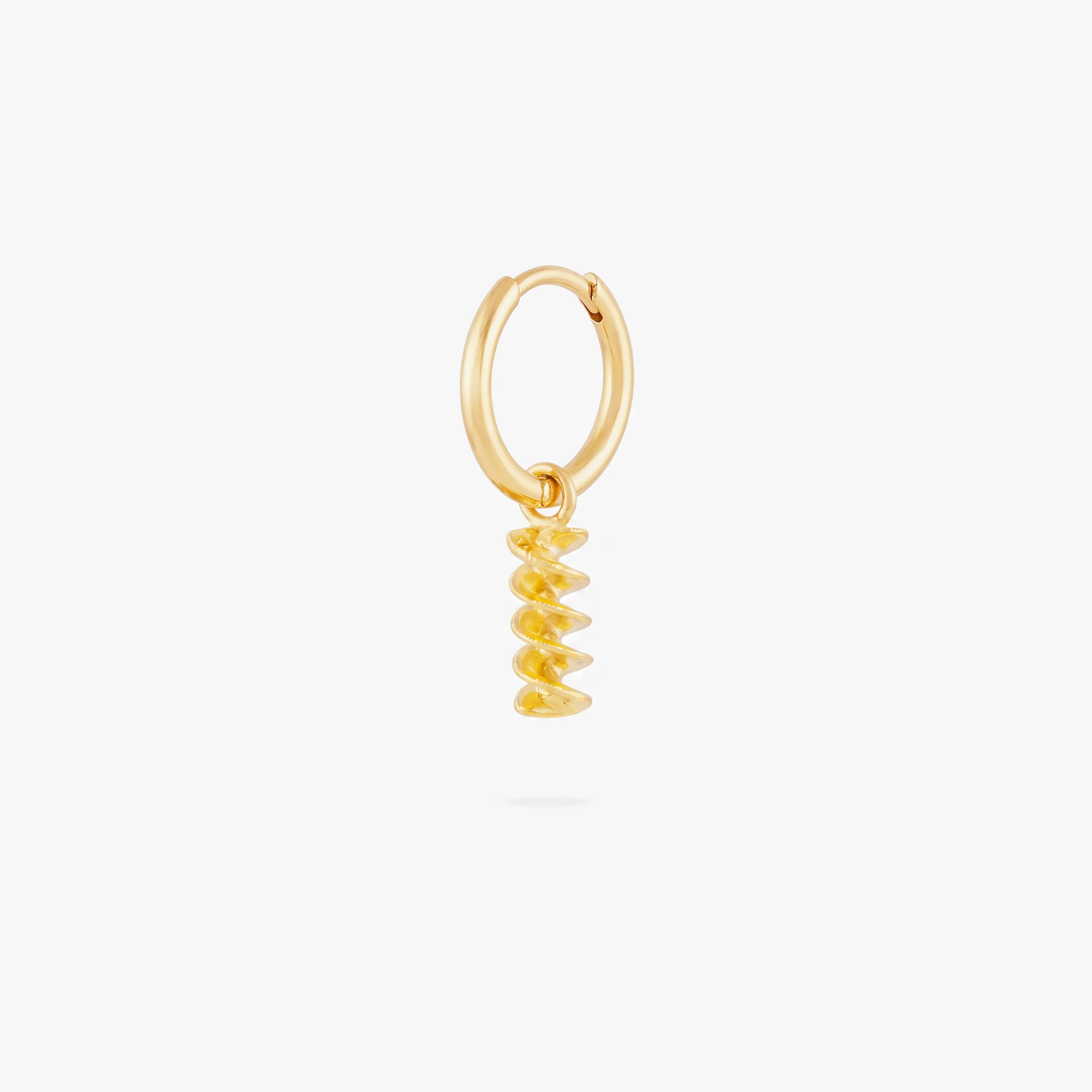 Studs Pasta Charm Huggie