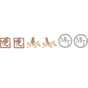 Personalized Initial Cufflink