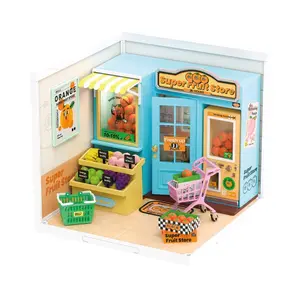 Rolife Supercreator Daily VC Fruit Store - Miniature Diy Kit