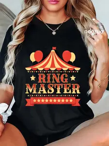 100% Cotton Ringmaster - Circus Birthday Party Circus Costume T-Shirt