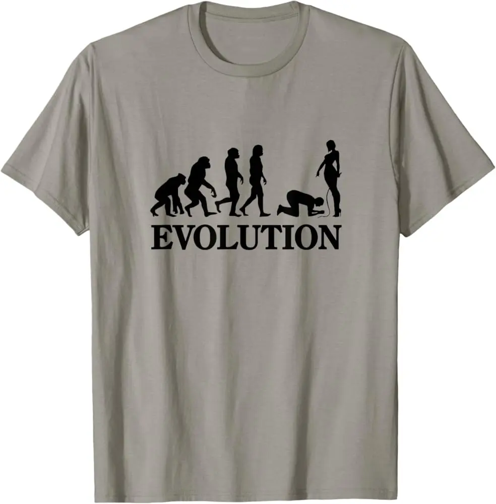 Evolution T-Shirt | Unisex Cotton T-Shirt | Unique Gift Tee - TikTok Shop