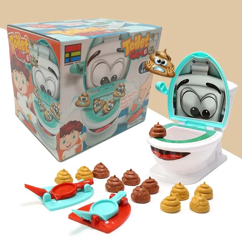 Quick Poop Shooting Game Toy Set, 1 Set Funny Poop Shooting Toy for Party, Interactive Novelty & Gag Toys, Creative Prank Gift for Festival Gifts
