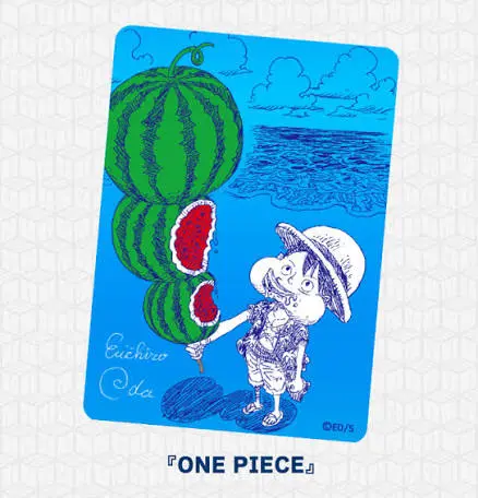 One Piece MetaKira Luffy Card Watermelon Natsu Comi 2026 Japan Promo