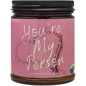 You're My Person - Love Spell - 9oz Coconut & Beeswax Non-Toxic Candles