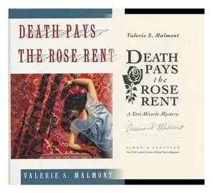 USED-Death Pays the Rose Rent (Tori Miracle Mysteries, No. 1) by Valerie Malmont (Hardcover)
