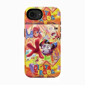 The Digital Circus Phone Case | Impact-Resistant, Vivid Print - Compatible with iPhone 11–17 & More (Check Available Sizes)