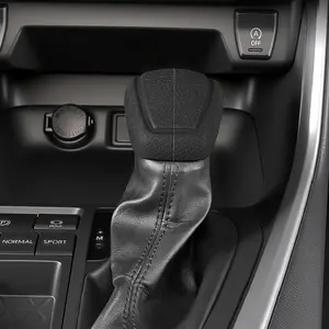 1 piece Car Automatic Gear Lever Shift Handle WaterProof Decoration Cover Shift Handle Knob Cover Kit Non-Slip Wear-resistant Silicone Protective Cover Direct Install Car Supplies Interior Accessories Corolla RAV4 Highlander Venza Harrier Camry For Toyota