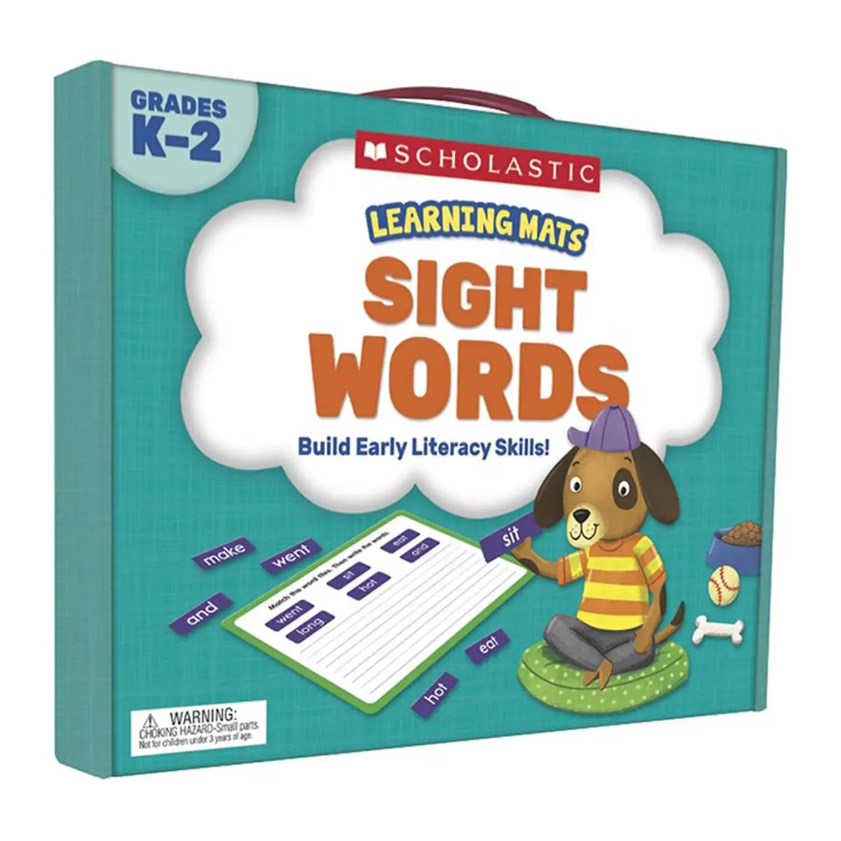 Scholastic Colorful Mats for High Frequency Words Learning - Kids' Early Literacy Building, Word Practice & Vocabulary Development Tools (School & Educational Office Stationery Supplies), Practice Materials