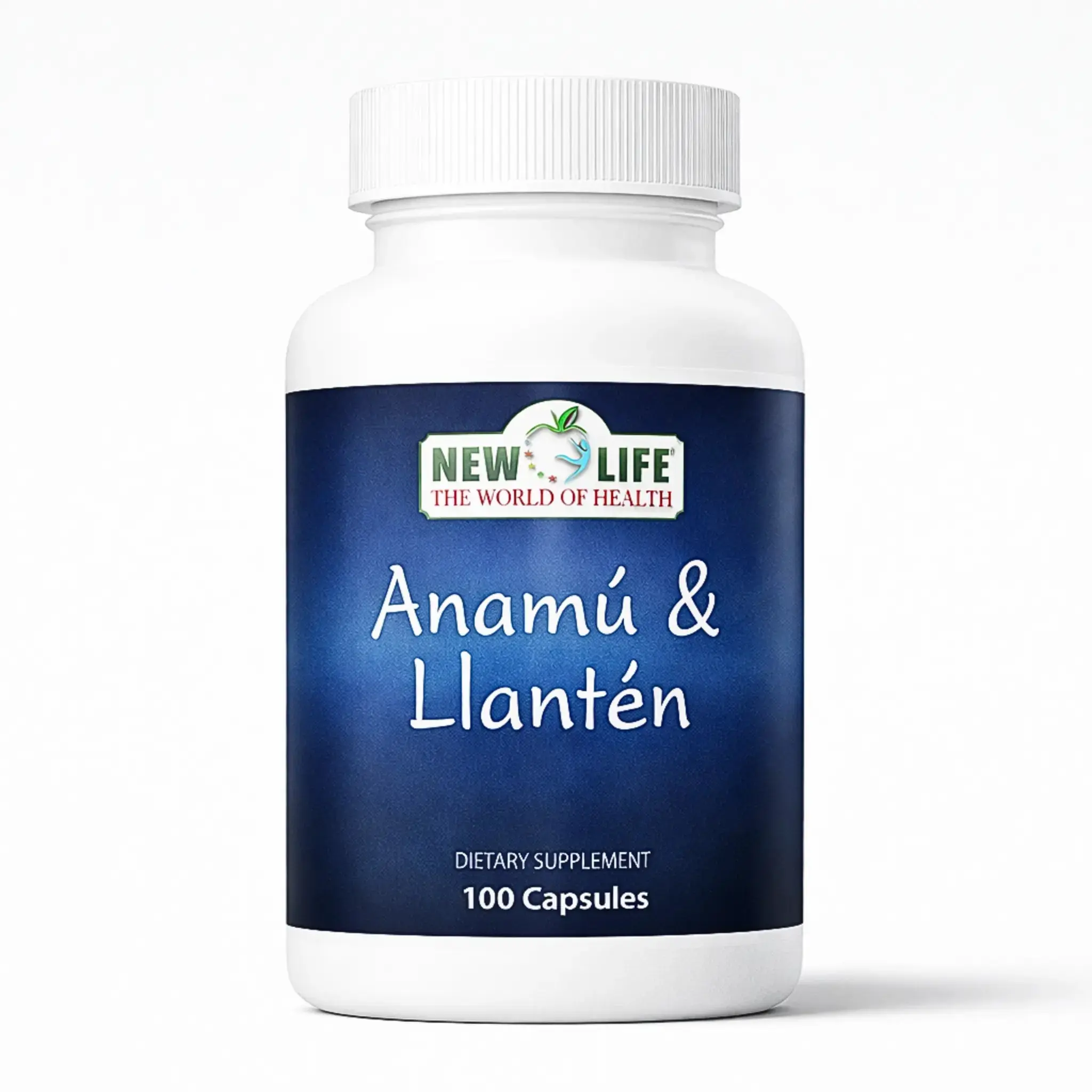 New Life Anamu Llanten 500mg, Petiveria Alliacea, Plantago Major, 100 Capsules Dietary Supplement