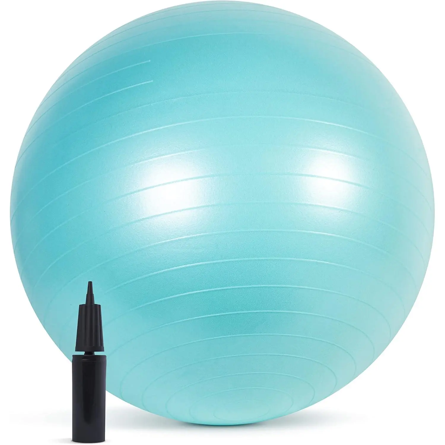 Stability Ball,Exercise Yoga Ball,Stability Gym Ball for Fitness, Core Workout, Pregnancy & Office Chair Home Gym Kit