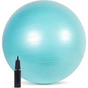 Stability Ball,Exercise Yoga Ball,Stability Gym Ball for Fitness, Core Workout, Pregnancy & Office Chair Home Gym Kit