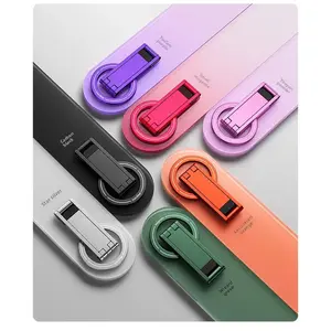 MA60 Portable Magnetic Phone Tripod, Double-Sided Magnetic Base & 360°     Rotating - Heavy Iron Structure, 0.31inch Ultra-thin Design, Android System, Suitable for Vlog, Live Streaming, Selfie Stick, Phone Tripod, Phone Tripod with Remote Control