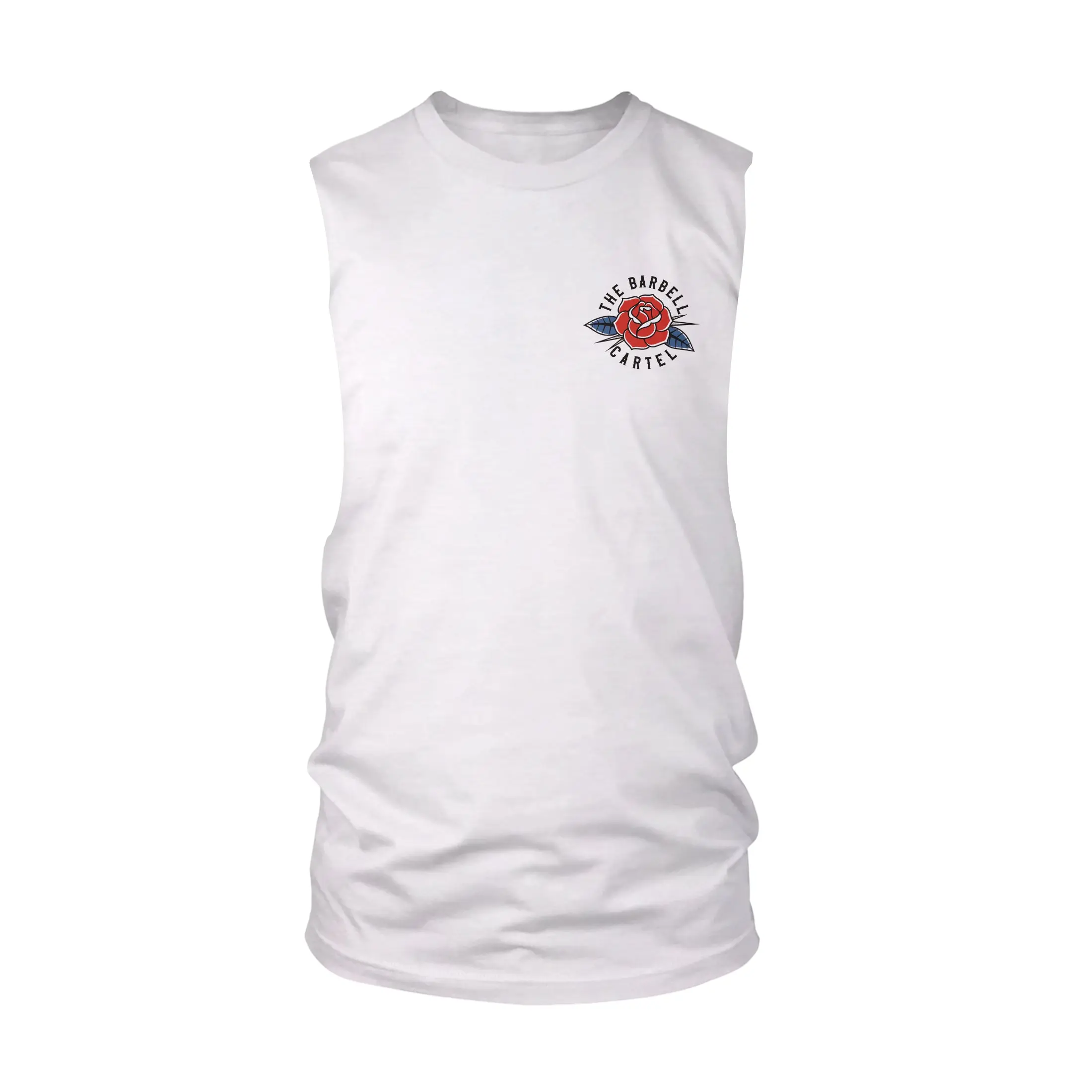 Propaganda Cut-Off Tank - White