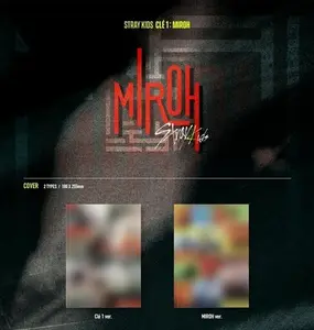 Stray Kids - Cle 1 - Miroh (Random Cover) (incl. photobook + 3 QR Cards)  [COMPACT DISC - CD] Photo Book, Asia - Import