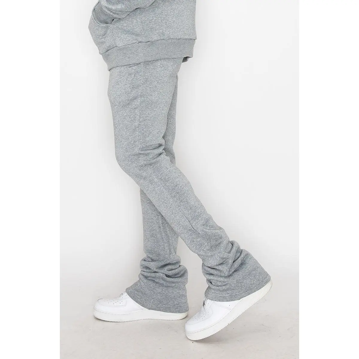 Flare Stacked Fleece Pants