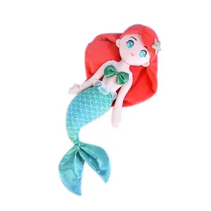 Mermaid Plush Toy Aquarium Mermaid Princess Doll Children's Birthday Gift Comfort Doll