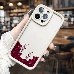 Red Texture for phone case, compatible with iPhone 17 Pro Max, 16 Pro Max，15 Pro, 14, 13, 12, 11, XR, XS Plus, SE, Mini. Made from soft TPU shock-resistant silicone material, this stylish street-style gift is perfect for any occasion.