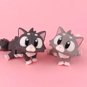 Cat Articulated 3D Print Fidget Figure