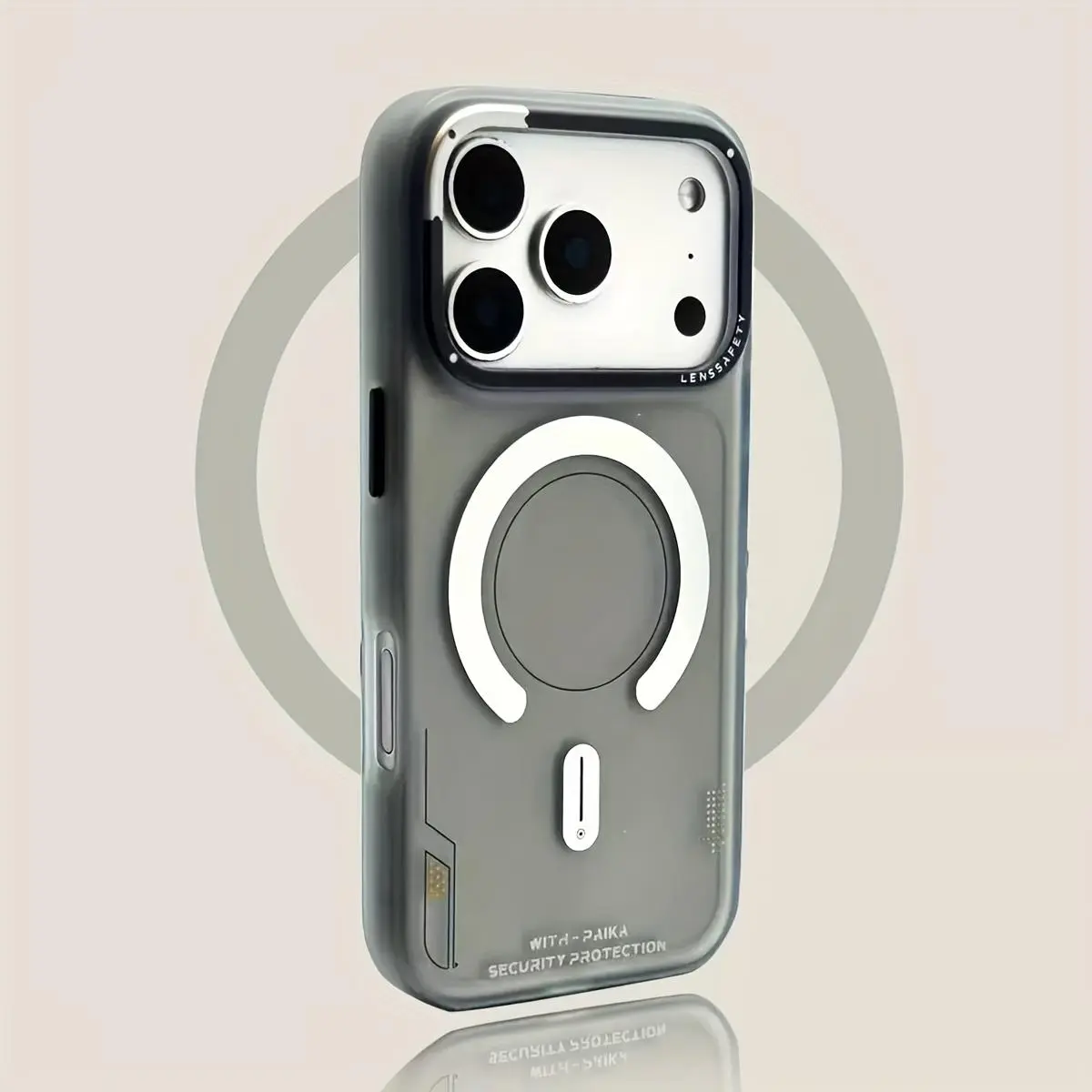 Phone Case - This Newly Designed Mobile Phone Case Is Specially Designed for Iphone 17 Pro Max And Earlier Models, with a Transparent Appearance And Strong Magnetic Fixation. It Provides Anti-Fall Protection, Fashionable Design, UV Printing
