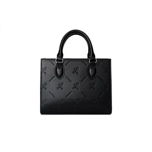 Lambur High Quality Vegan Leather Ladies Tote Bag Handbag Lambur High Quality Vegan Leather Ladies Tote Bag Handbag