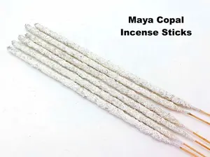 Maya Copal Incense Sticks (6) - Natural Resin Incense Sticks - Maya Copal incense sticks - incense sticks - Energy Cleansing - Natural resin incense