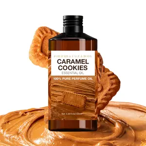 100ML Caramel Cookie Scented Oil, Long-Lasting Fragrance, Home Use, Nail Hair Skin Care, Massage Diffuser Humidifier, Unisex, Meditation Gift, Fragrance Oil Aroma