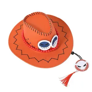 Ace inspired cowboy hat for cosplay and Halloween