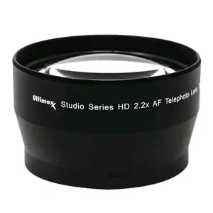 Ultimax Professional Telephoto Lens 49mm - 2.2X for Photography and Video Cameras - Studio Series