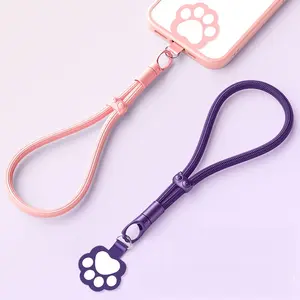 Adjustable Phone Lanyard Strap, Wristband Holder with Tag Loop, Fits Smartphones, Durable Mobile Accessory, Single Pack, Phone Accessories