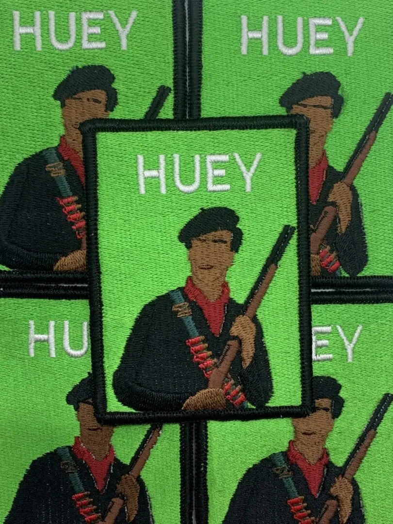Prideful Patchez Strong Huey Patch - Iron/Sew-On Patch