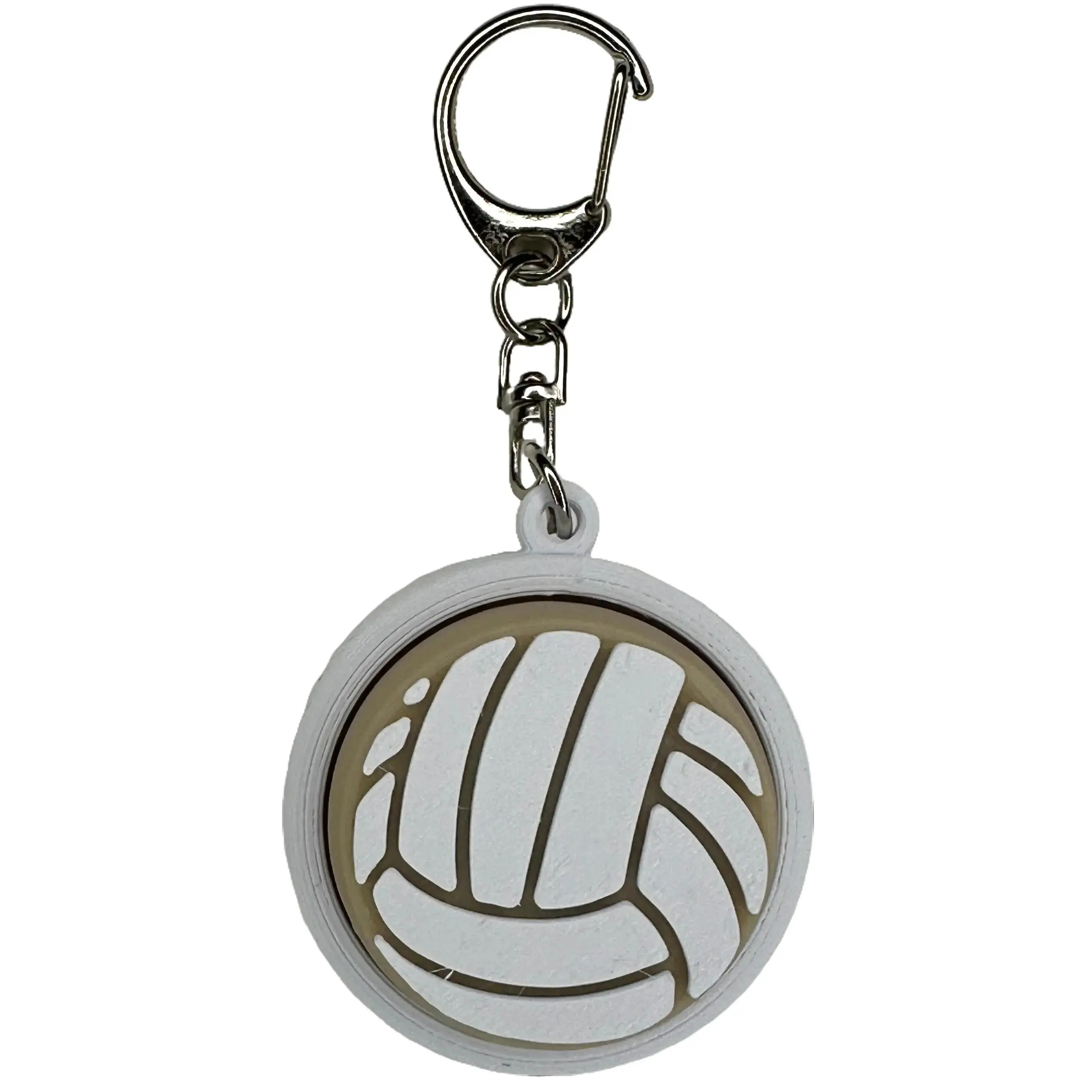 Volleyball Fidget Clicker: keychain accessory, stress relief, cute must have