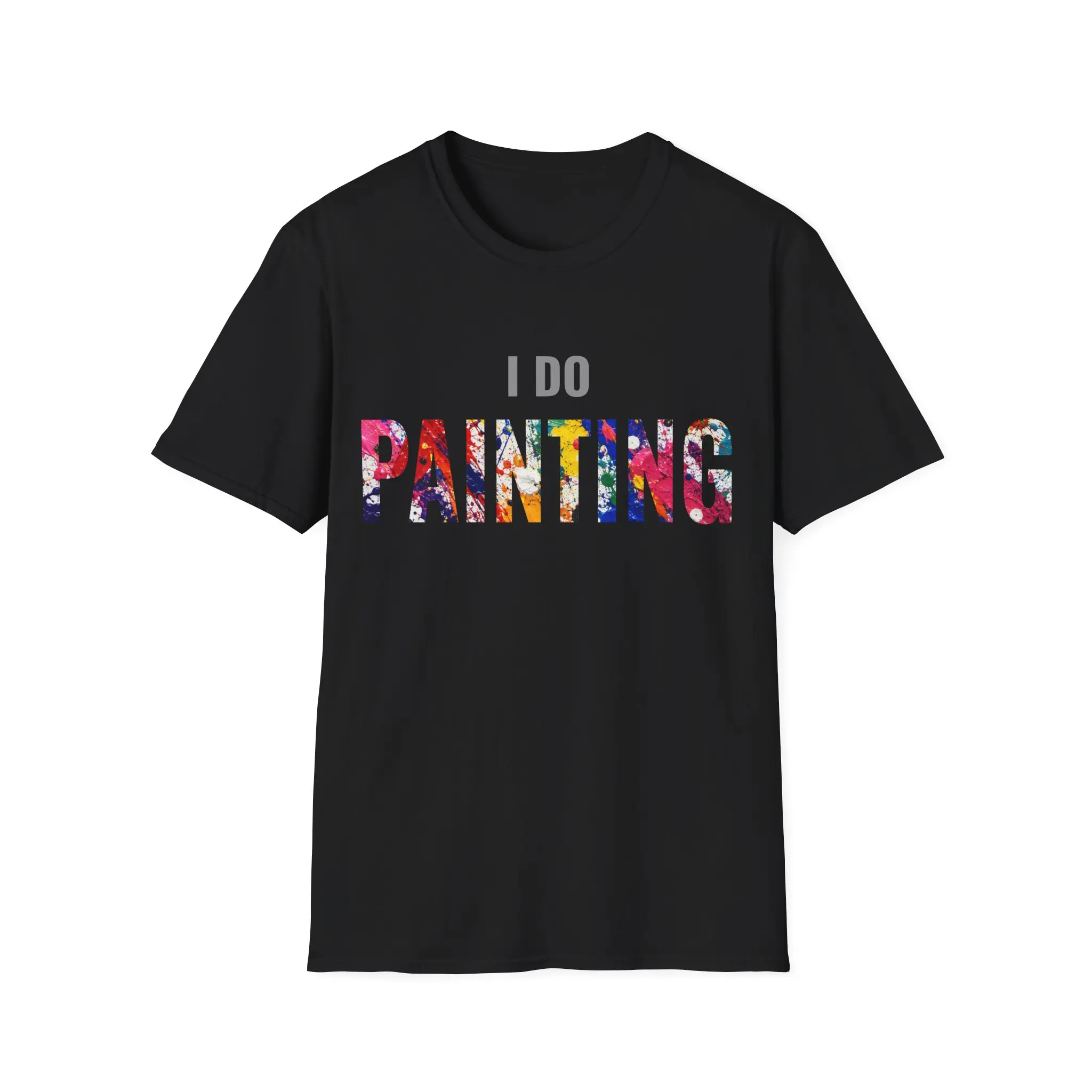 I DO Painting Shirt | Minimalist Painting Graphic Tee