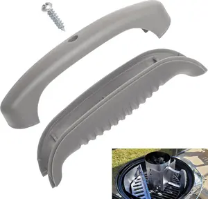 Upgraded Charcoal Grill Tool Handle 80672 Fits for Weber Grills, Kettles, Parrilla & Similar  Grills Handle Replacement Part - with Installation Screws