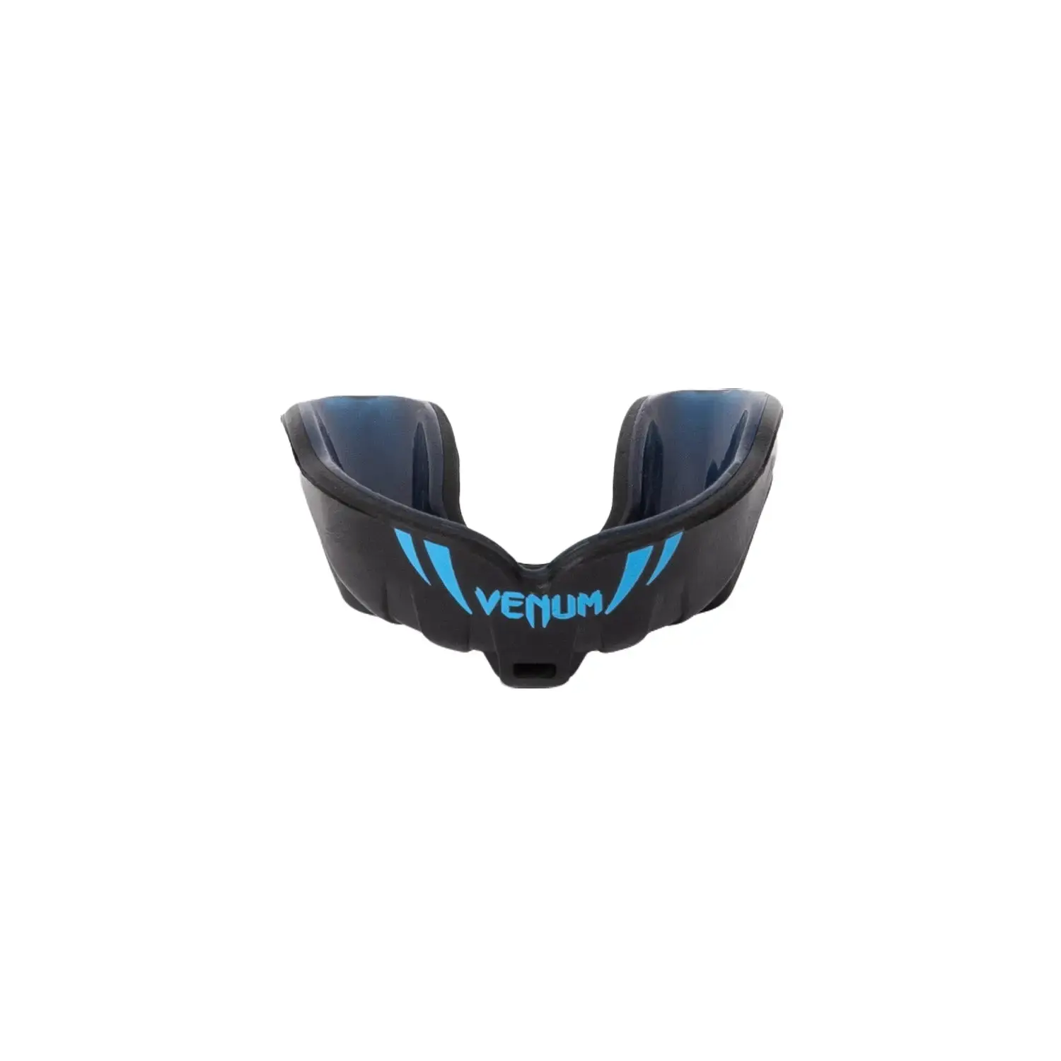 Venum Challenger Kids Mouthguard  Strap/Strapless - Black/Blue