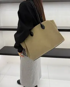 Tan Tote Messenger Bag (12.99×11.02×5.12inch）- Elegant Versatile Tan Color Tote for Everyday Use Shopping Work Casual Outings