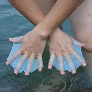 Swimming Silicone Webbed Gloves for Men And Women, Professional Diving Gear for Kayaking, Flying Fish, And Snorkeling