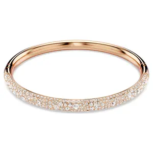 Swarovski Sublima Bangle - Snow Pave - White - Rose Gold-tone Plated - Large 5688612