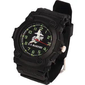 Black - Aquaforce MARINES Combat Watch
