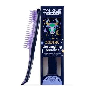 Tangle Teezer Zodiac Ultimate Detangler Hairbrush for Wet & Dry Hair, Eliminates Knots & Reduces Breakage for All Hair Types, Taurus