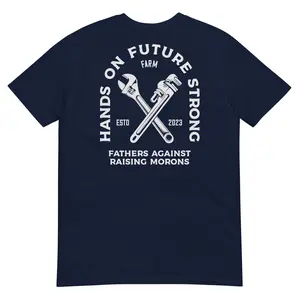 Hands On Tee Navy