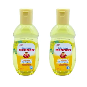 2. Baby Magic Mennen Cologne (2 Pack) Hypoallergenic 6.76 fl oz (Colonias Mennen para Bebe Hipoalargenica 200 ml) Fresca Fragancia
