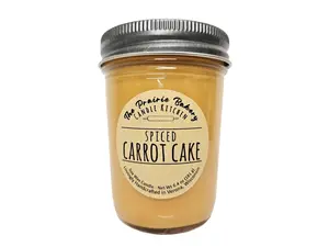 Spiced Carrot Cake | Scented Soy Wax Candle | Delicious Baked Goods Kitchen Scent | Housewarming Birthday Wedding Gift