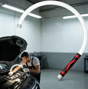 29 In Flexible Rechargeable LED Light Stick With Bendable Hands Free Body And Three Lighting Modes, High Lumen Professional Illumination Tool for Auto Repair, Under Hood Inspection, Garage Maintenance And Outdoor Camping.energy-efficient outdoor lighting